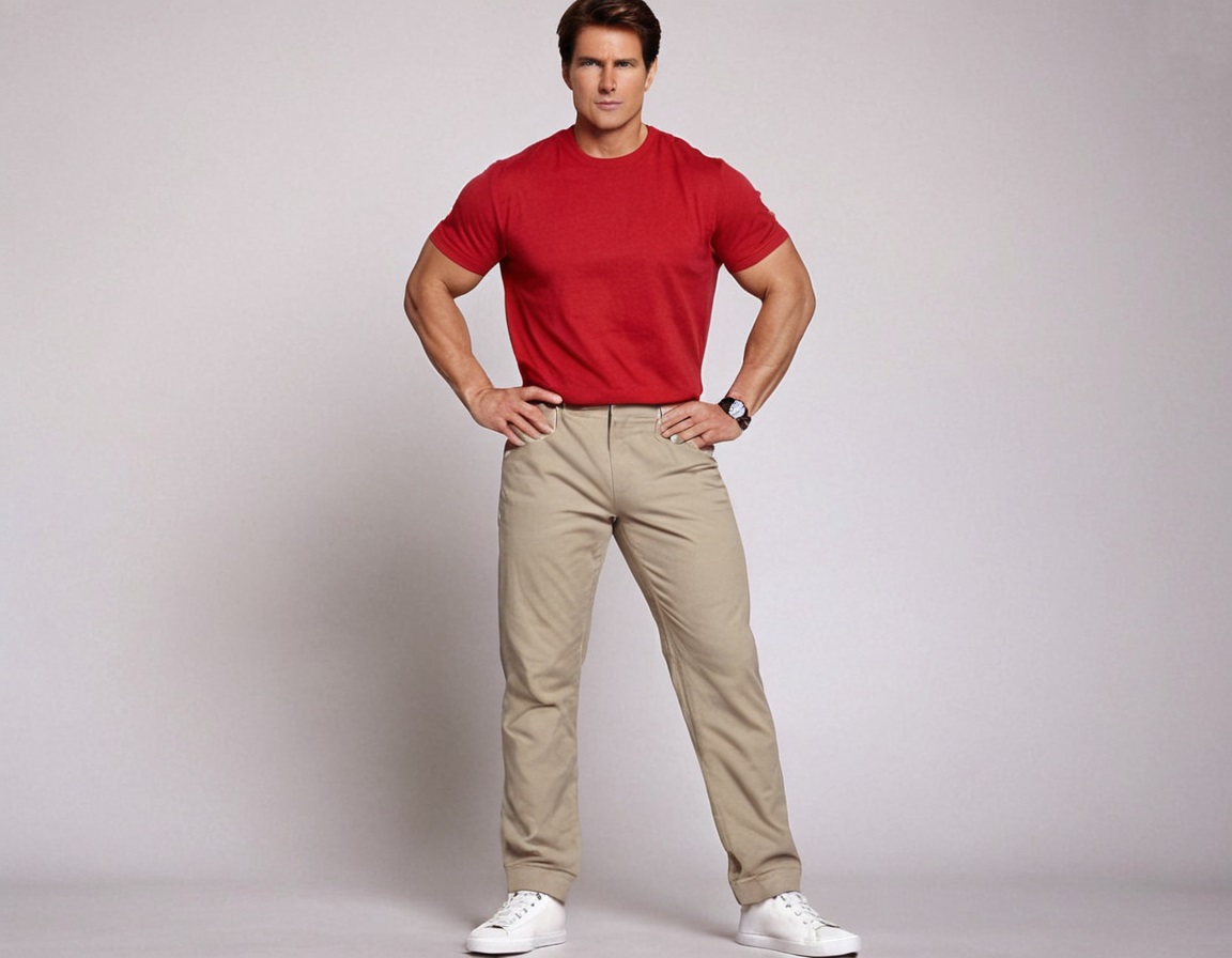 Round Neck Cotton T-Shirt – Maroon