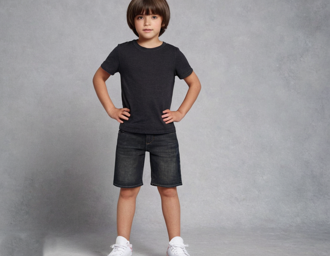 Round Neck T-Shirt – Black