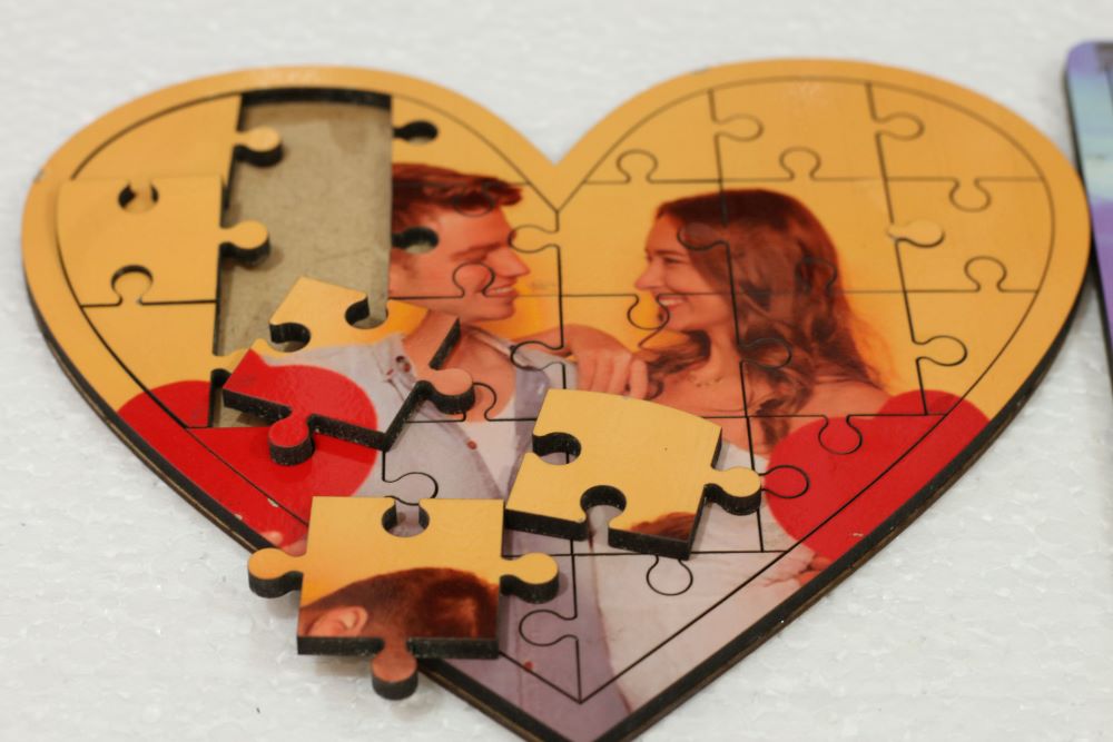 MDF Puzzle Photo Frame - Image 3