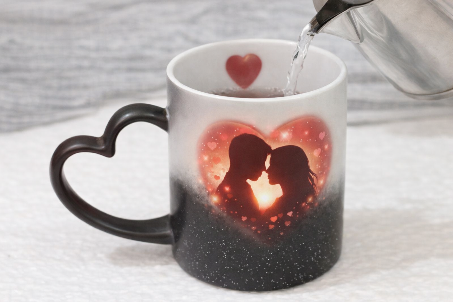 Magic Heart Handle Mug - Image 3