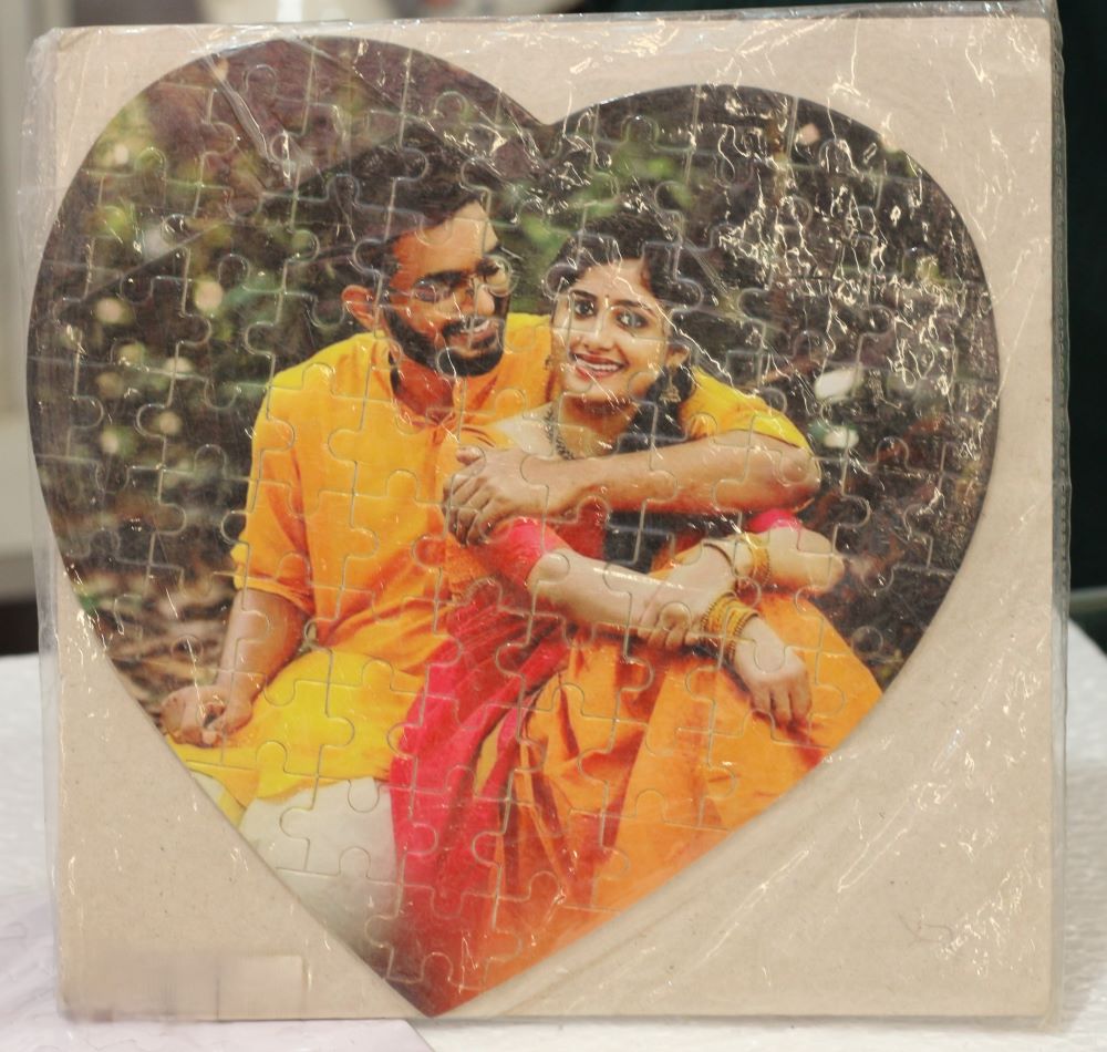 Cardboard Photo Puzzle - Image 2