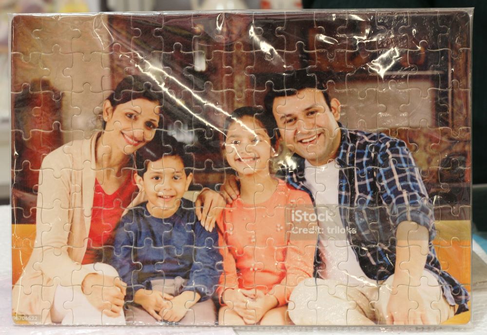 Cardboard Photo Puzzle - Image 3